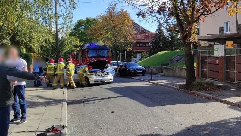 1/4 Wypadek na Moniuszki w Gorzowie