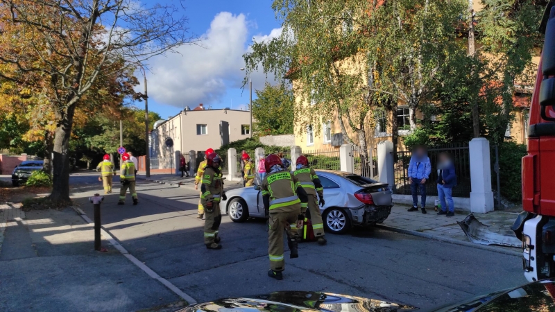 3/4 Wypadek na Moniuszki w Gorzowie