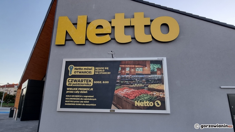 2/6 Nowe Netto na Myśliborskiej czeka na otwarcie