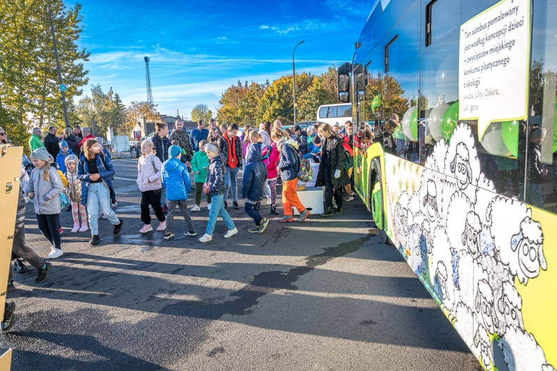 5/10 Pierwsi pasażerowie w elektrycznych autobusach w Gorzowie