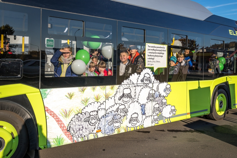 9/10 Pierwsi pasażerowie w elektrycznych autobusach w Gorzowie