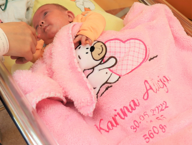 6/9 Mała Karinka to prawdziwy cud w gorzowskim szpitalu