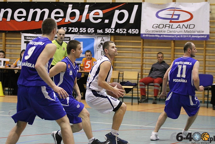 15/30 GKK I LO Gorzów - AZS Politechnika Poznańska 77:94