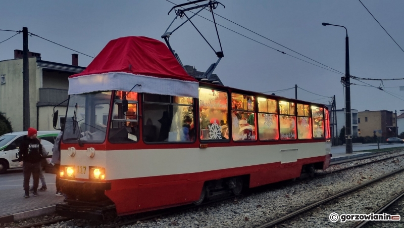 4/16 Świąteczny tramwaj wyjechał na ulice Gorzowa