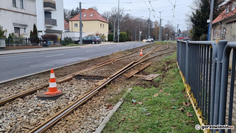 1/7 Zwrotnica na torowisku przy ul. Pomorskiej