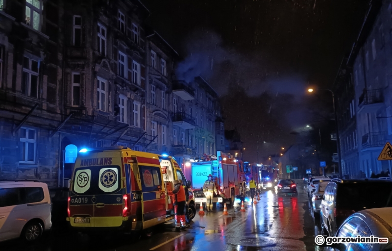 7/7 Pożar mieszkania przy ul. Dąbrowskiego