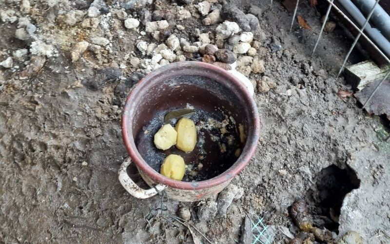 6/7 W takich warunkach pies żył przez dwa lata