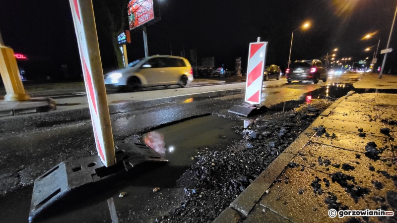 3/10 Ogromna dziura przy ul. Myśliborskiej w Gorzowie