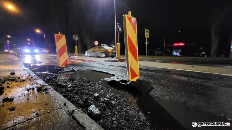 6/10 Ogromna dziura przy ul. Myśliborskiej w Gorzowie