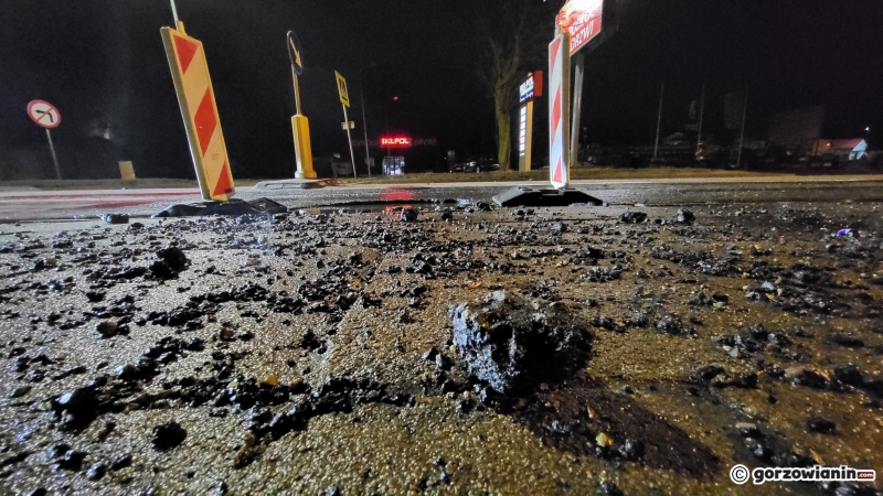 7/10 Ogromna dziura przy ul. Myśliborskiej w Gorzowie