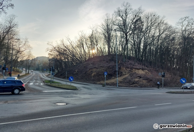 9/10 Ruszyły prace pod budowę ronda przy Słowiance w Gorzowie