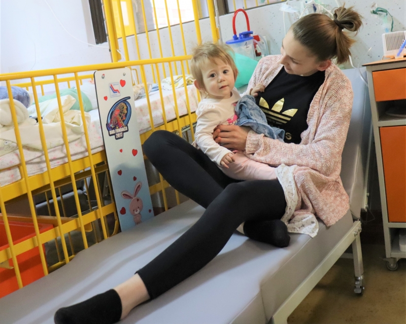 6/6 Nowe rozkładane łóżka dla rodziców w gorzowskim szpitalu