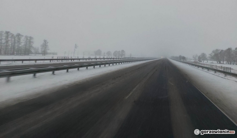 1/7 Śnieżny poranek w Gorzowie i okolicach