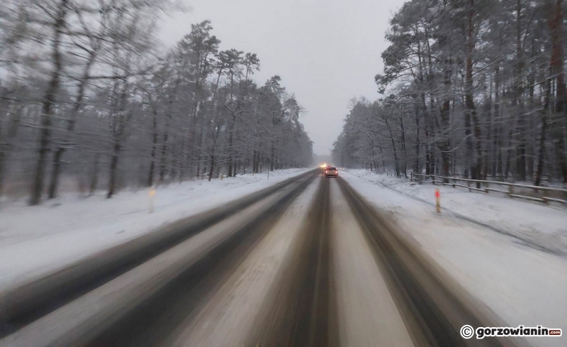 4/7 Śnieżny poranek w Gorzowie i okolicach