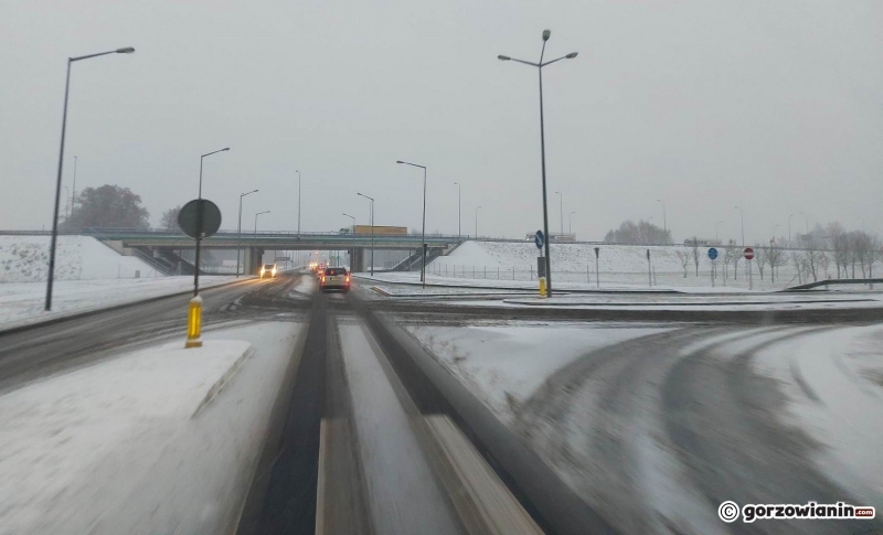 7/7 Śnieżny poranek w Gorzowie i okolicach