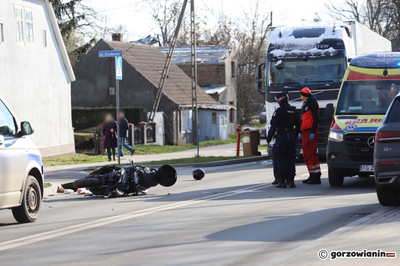 1/5 Zderzenie skutera z audi przy ul. Kostrzyńskiej w Gorzowie