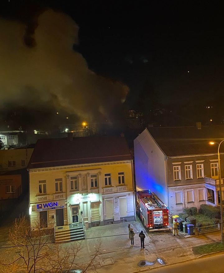 1/7 Pożar garaży i budynków gospodarczych przy ul. Kosynierów Gdyńskich w Gorzowie