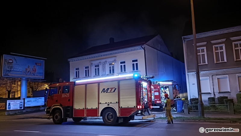 4/7 Pożar garaży i budynków gospodarczych przy ul. Kosynierów Gdyńskich w Gorzowie