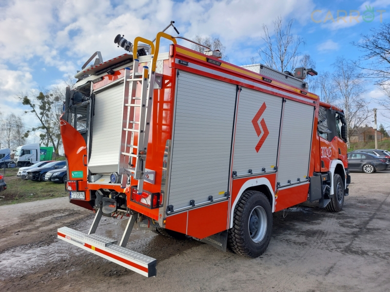 7/9 Rozbity ciężki samochód ratowniczo-gaśniczy z JRG2 w Gorzowie