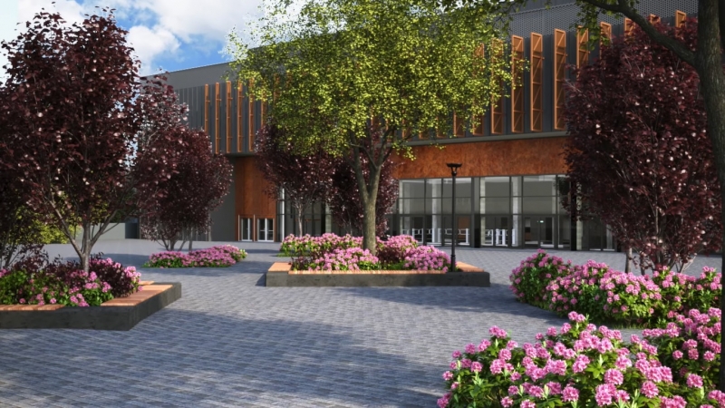 3/6 Wizualizacje gotowej Areny Gorzów