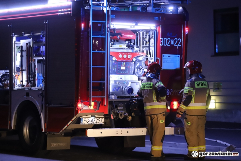6/8 Akcja straży pożarnej na Słowiance w Gorzowie