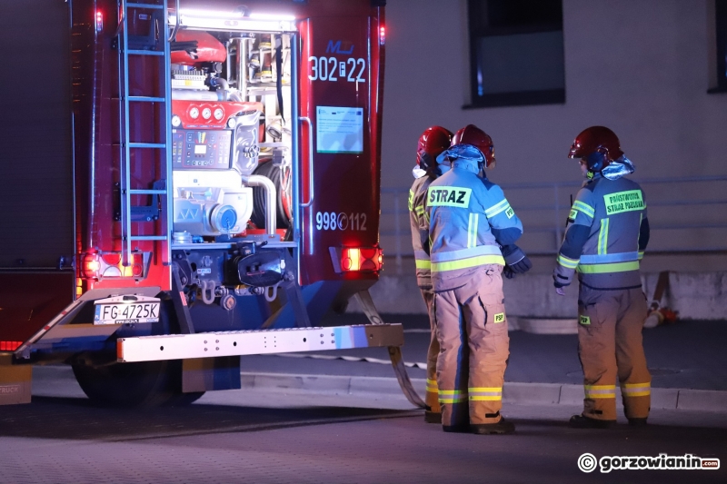 8/8 Akcja straży pożarnej na Słowiance w Gorzowie