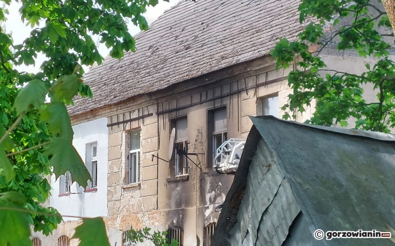 5/9 Tragiczny pożar domu koło Gorzowa. Nie żyje jedna osoba