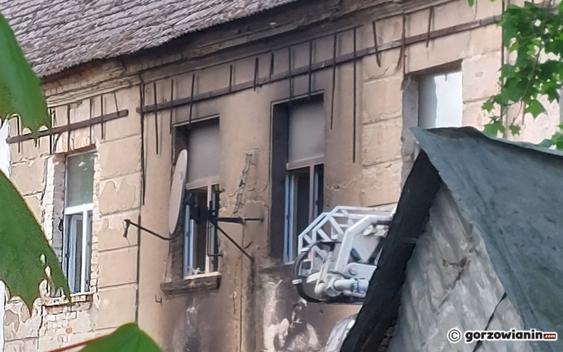 7/9 Tragiczny pożar domu koło Gorzowa. Nie żyje jedna osoba