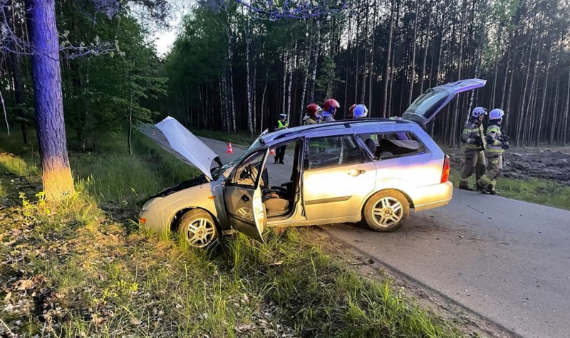 3/3 Dachowanie forda focusa w Gliniku