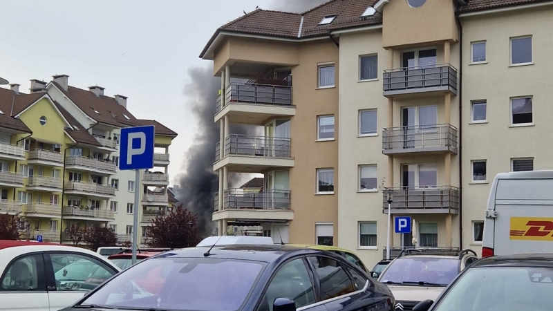 7/7 Pożar altanki śmietnikowej przy ul. Londyńskiej