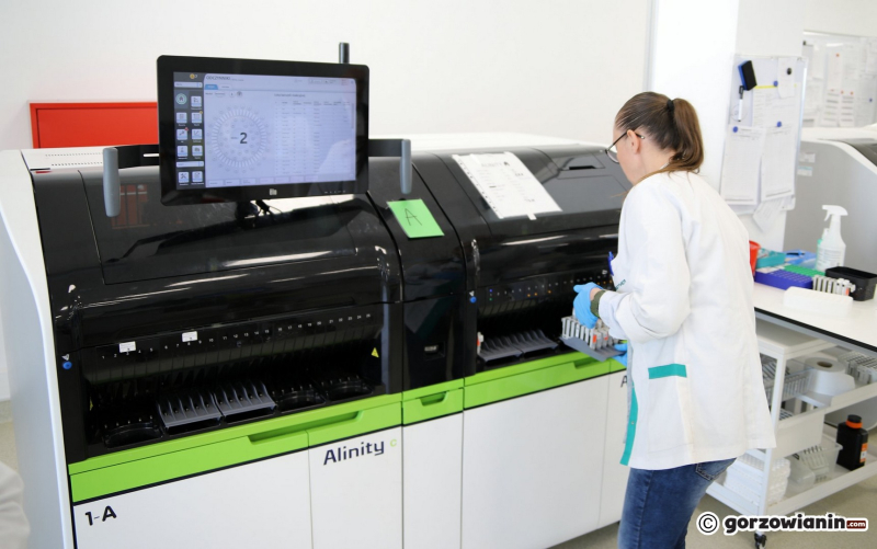 15/18 Nowe laboratorium Diagnostyki przy Targowej w Gorzowie już działa