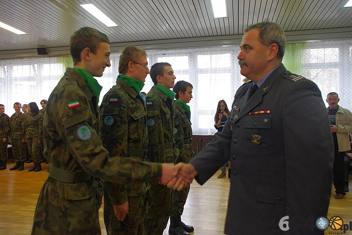 10/11 Gorzów: Ślubowanie kadetów klas wojskowych ZSTiO