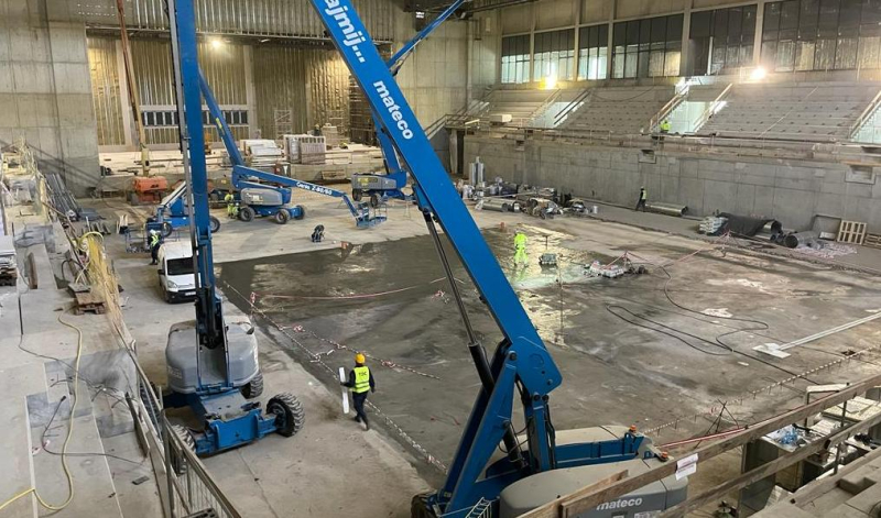 11/12 Budowa hali widowiskowo-sportowej w Gorzowie - maj 2023