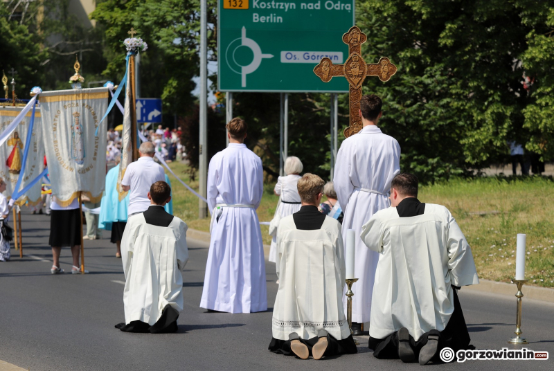 15/21 Boże Ciało w Gorzowie. Procesja Bożego Ciała w Gorzowie