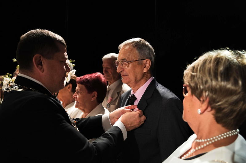 7/23 Złote Gody par z Gorzowa. Te pary z Gorzowa świętowały 50-lecie małżeństwa