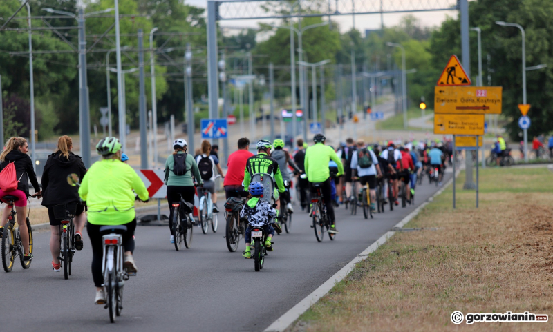 15/31 Masa rowerowa przejechała ulicami Gorzowa