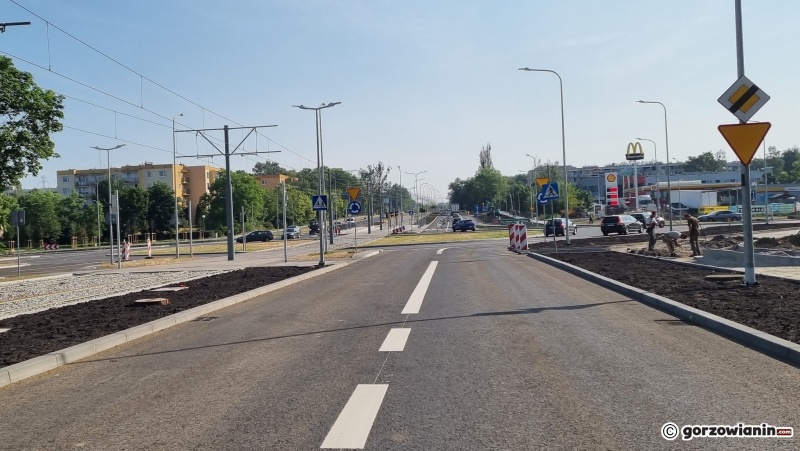 3/9 Otwarta ul. Walczaka od strony ronda Gdańskiego