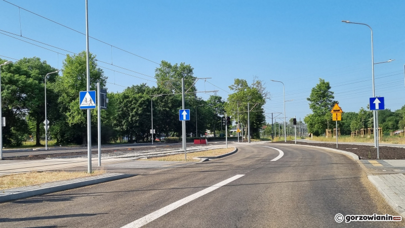 6/9 Otwarta ul. Walczaka od strony ronda Gdańskiego