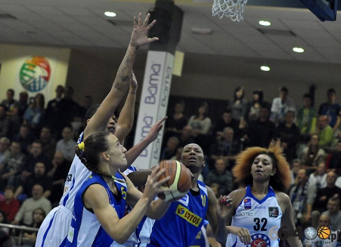 17/43 KSSSE AZS PWSZ Gorzów - Lotos Gdynia 81:63 (25:20, 28:14, 13:19, 15:10)