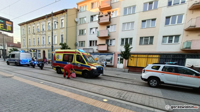 4/5 Pijany mężczyzna rzucił się pod tramwaj przy ul. Chrobrego w Gorzowie