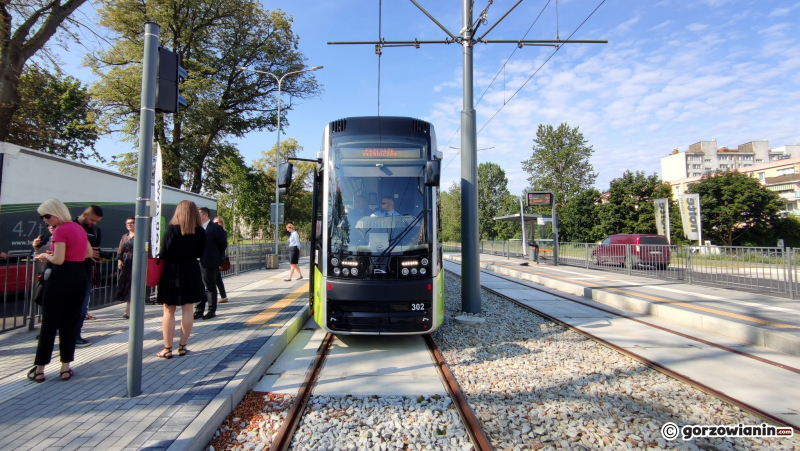 3/10 Testowy przejazd nowym torowiskiem przy ul. Walczaka w Gorzowie