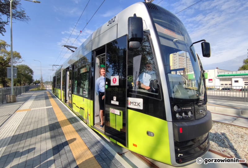 4/10 Testowy przejazd nowym torowiskiem przy ul. Walczaka w Gorzowie