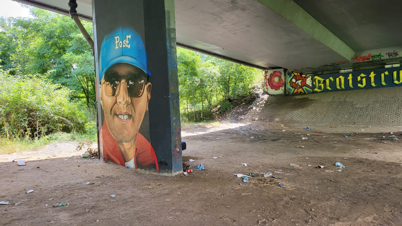 5/5 Zaśmiecone Filary Sztuki w Gorzowie