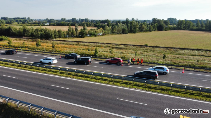 5/5 Seria wypadków na S3 koło Gorzowa. Ogromne korki na ekspresówce