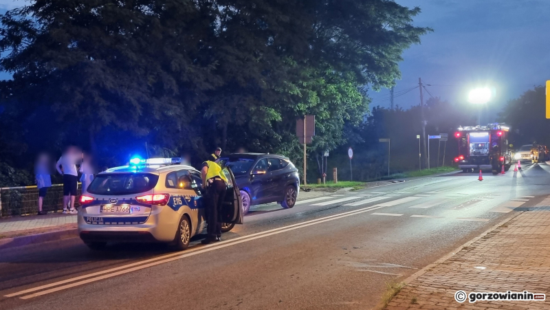 2/10 Pijany kierowca renault zderzył się z hyundaiem w Kłodawie