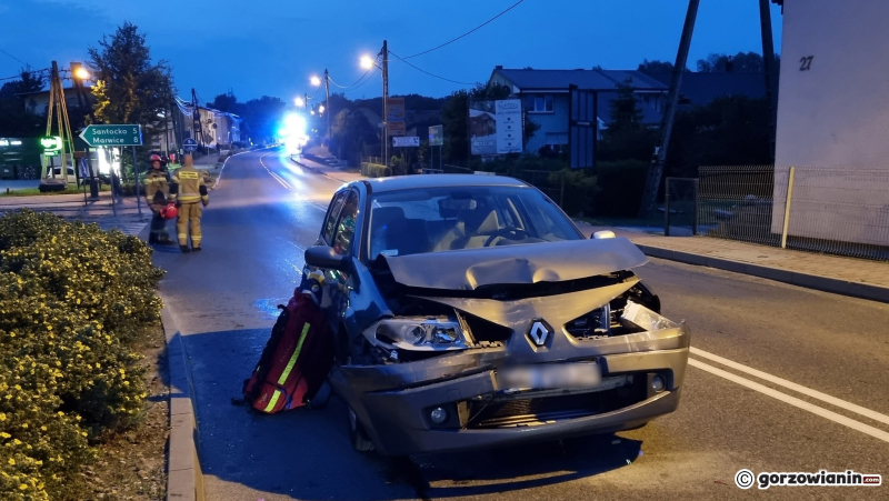 5/10 Pijany kierowca renault zderzył się z hyundaiem w Kłodawie