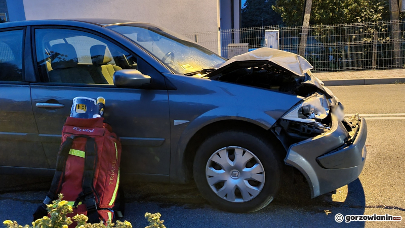 7/10 Pijany kierowca renault zderzył się z hyundaiem w Kłodawie