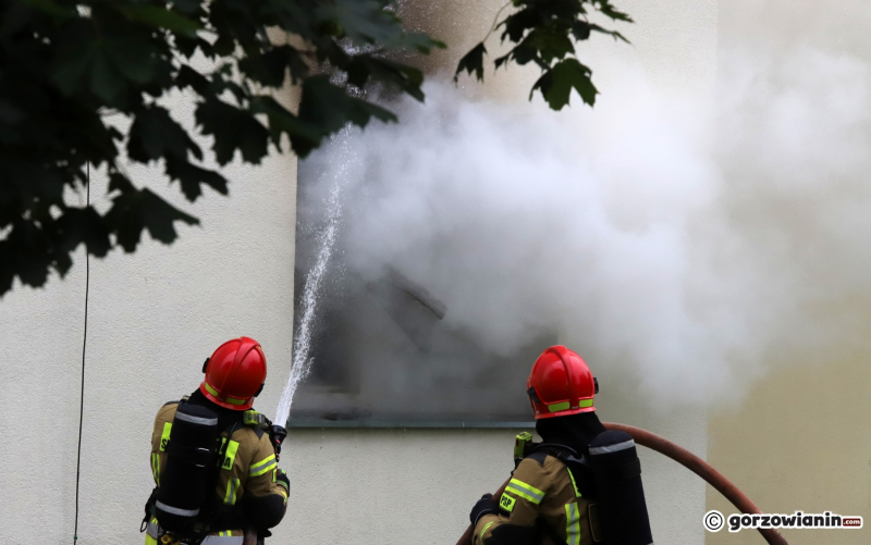 6/12 Pożar mieszkania przy ul. Kazimierza Wielkiego w Gorzowie