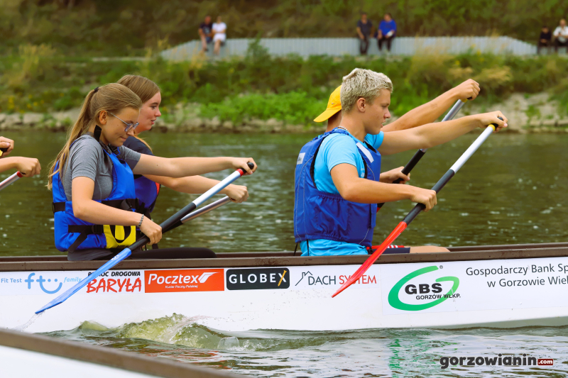 10/17 Wyścigi smoczych łodzi na Warcie w Gorzowie 2023
