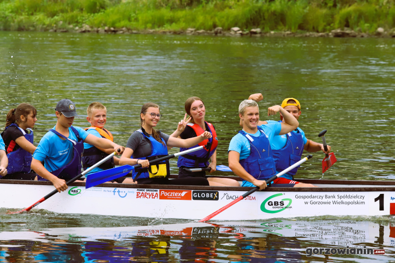 13/17 Wyścigi smoczych łodzi na Warcie w Gorzowie 2023